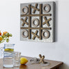 Magnetic Tic Tac Toe Wall Game & Message/Memo Board (15” x 15”)